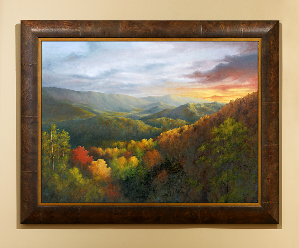 Tracy b Smoky Mountain Framed Art Prints