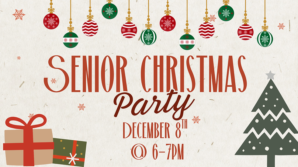 Senior Christmas Party