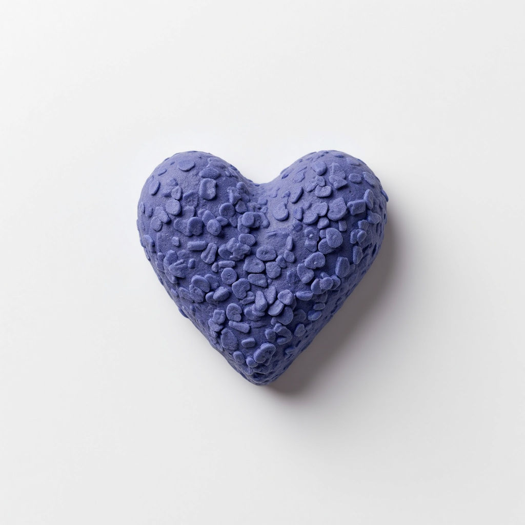 Blueberry Oat Hearts