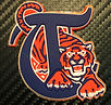 Custom 3D Baseball Helmet Decal Sticker