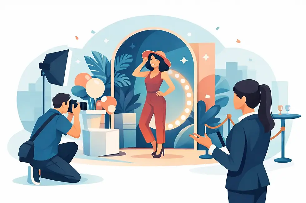 Photo opportunity para eventos que sí impacta