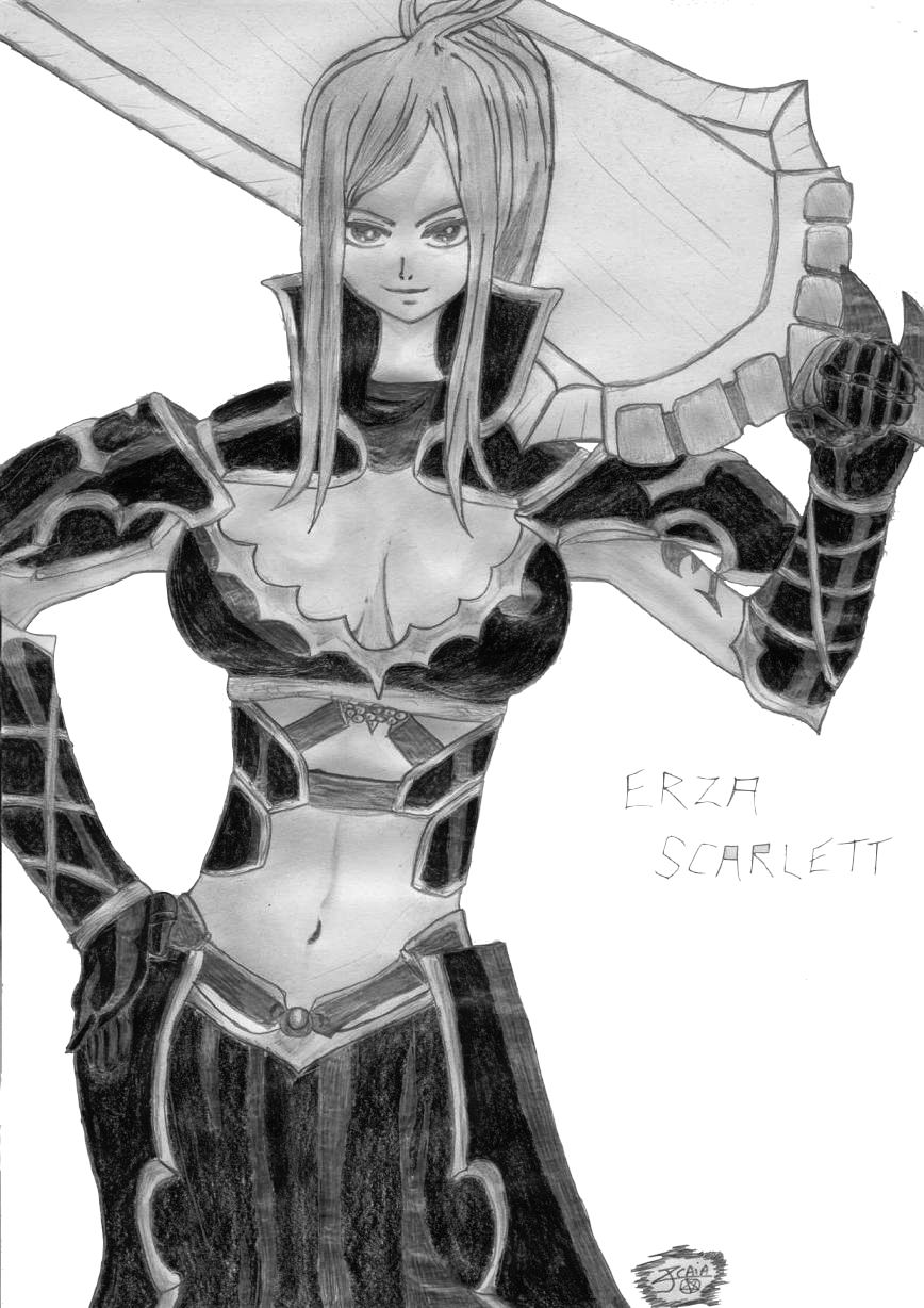manga fairy tail erza
