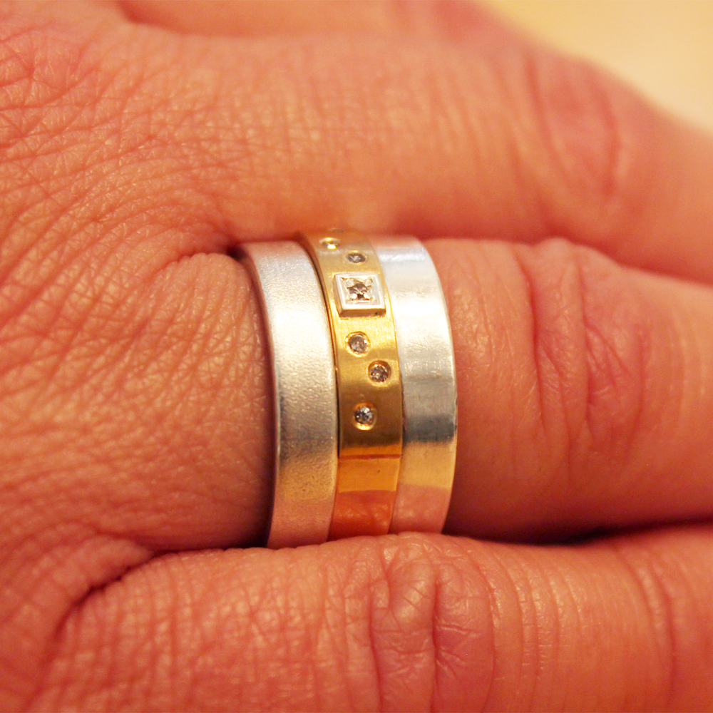 Ringar, 18/23 K /925