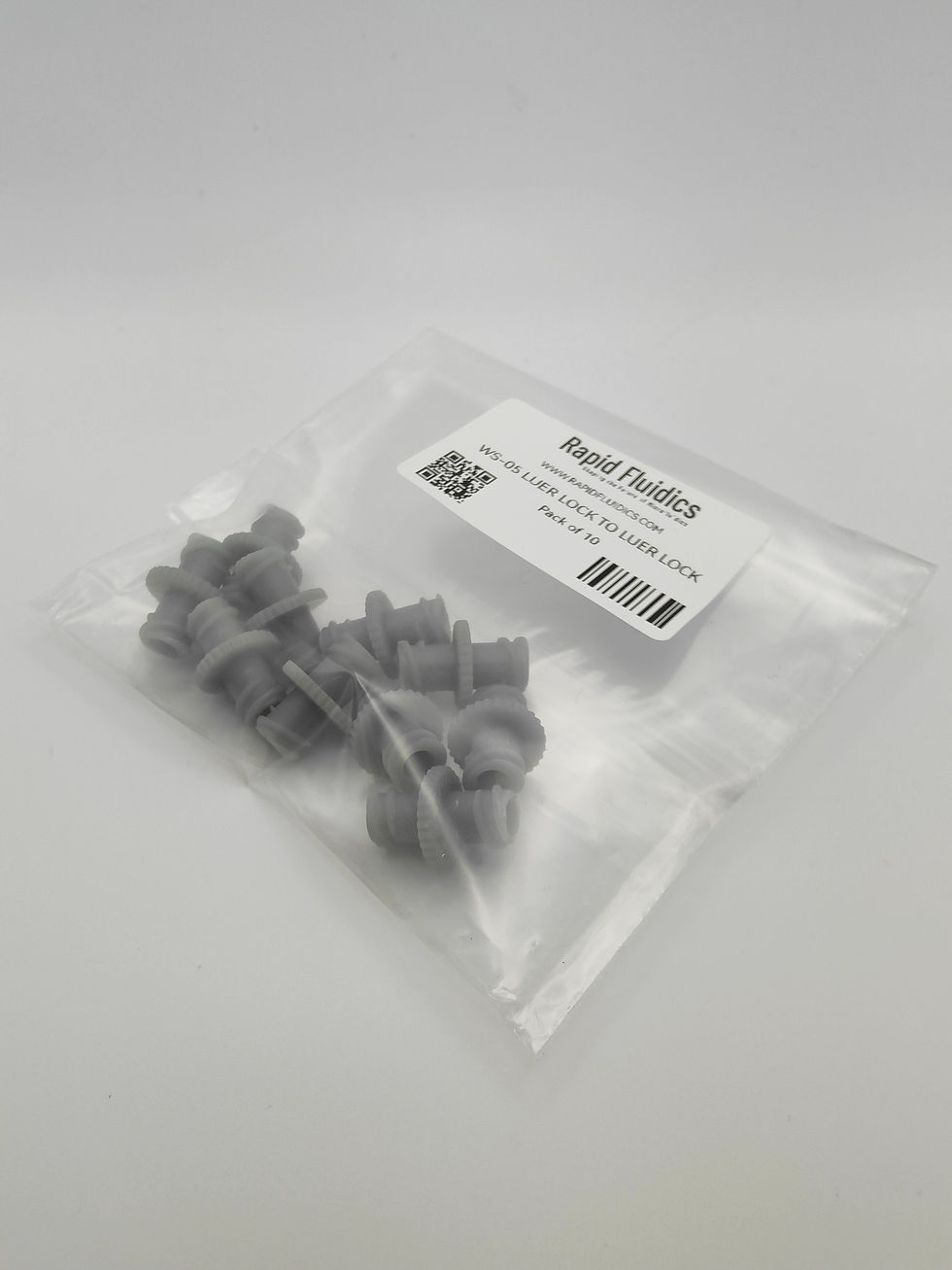 Thumbnail: Luer Lock to Luer Lock Connector (pack of 10)