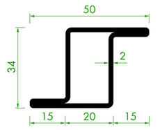 RP169AA - HOP61_25 - Z34x20x15x2mm