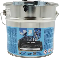 Zingalu 5 kg verf