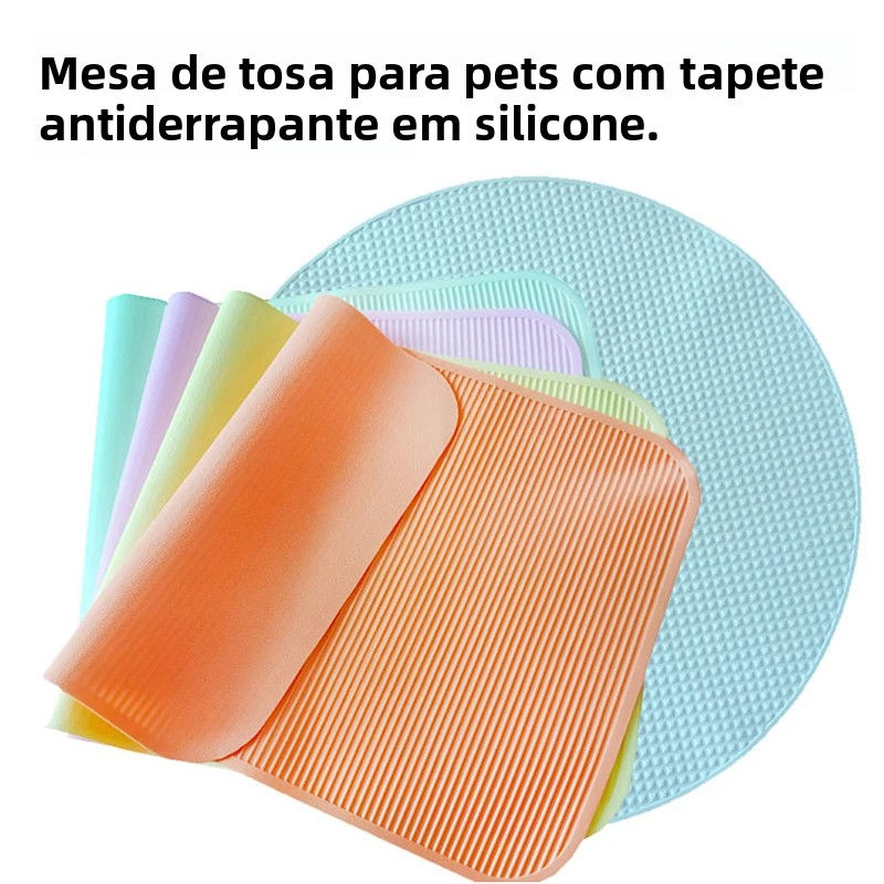 Mesa de tosa para animais de estimação Tapete antiderrapante para corrida de a