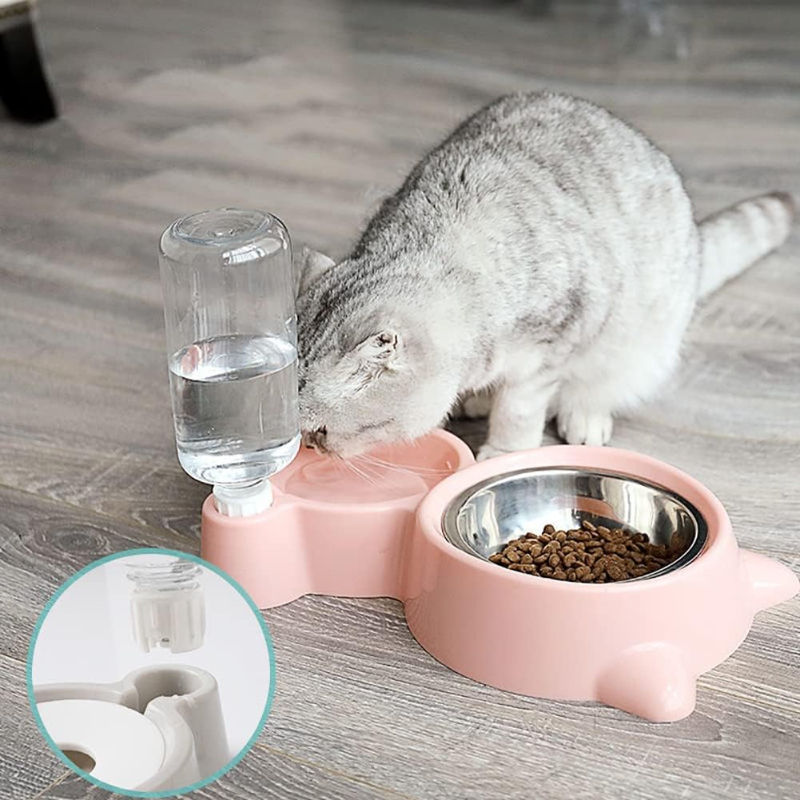 Miniatura: Dispensador de água para animais de estimação, para gatos e cães, armazename