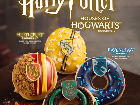 Harry Potter™: Houses of Hogwarts™ x Krispy Kreme® Collection Shares All-New Spellbinding Flavors