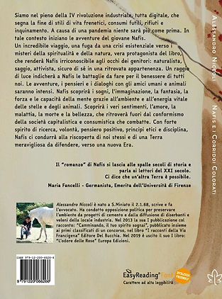 Didascalia del libro Nafis e i Corridoi colorati