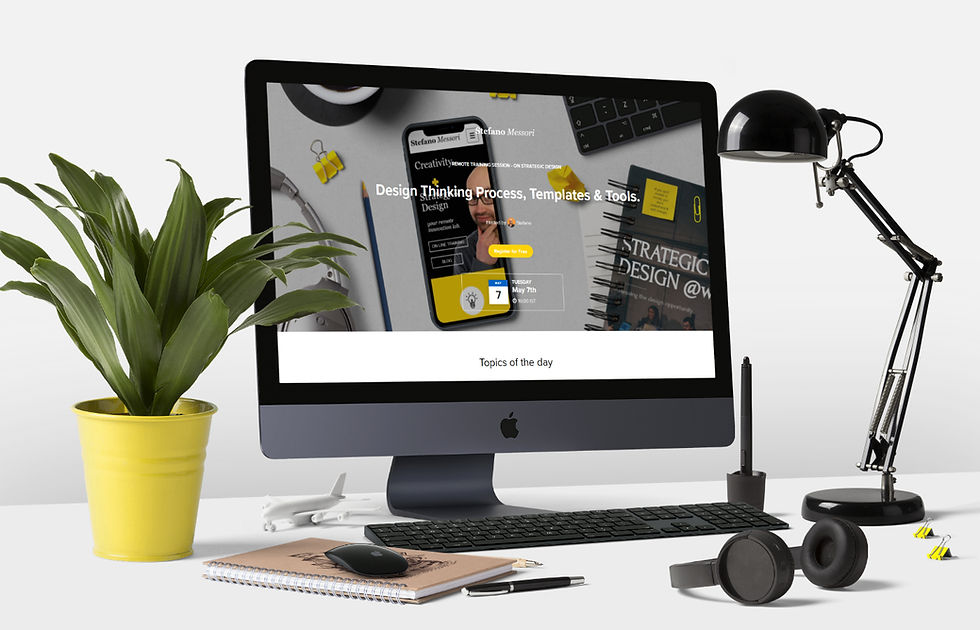 Design Thinking Process, Template & Tools Live Webinar