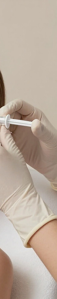 Beauty injections Lifting lines on a woman's face showing of skin tightening and face cont