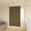 Thumbnail: Cream Hearts on Greeny Gold Window Curtains (1 Piece)