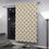 Thumbnail: Navy on Cream Window Curtains (1 Piece)