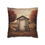 Thumbnail: Outhouse in the Orchard Square Poly Canvas Pillowcase