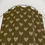 Thumbnail: Cream Hearts Stencil on Greeny Gold Shower Curtains