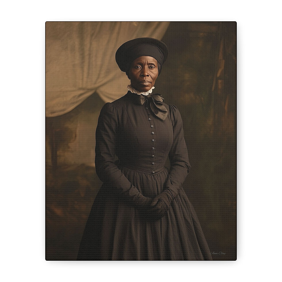 Harriet Matte Canvas, Stretched, 1.25"