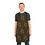 Thumbnail: Stencilled Flowers on Brown Apron, 