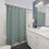 Thumbnail: Cream Hearts on Ocean Shower Curtains