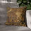 Thumbnail: Gritty Prim Sampler Square Poly Canvas Pillowcase