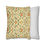 Thumbnail: Floral Pattern Square Poly Canvas Pillowcase