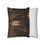 Thumbnail: Fall Santa Square Poly Canvas Pillowcase