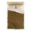 Thumbnail: Black Petal on Deep Gold Microfiber Duvet Cover