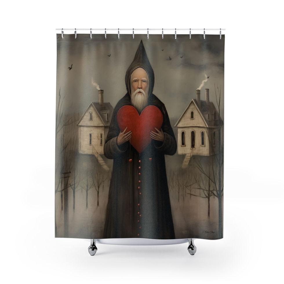 Valentines House Shower Curtains