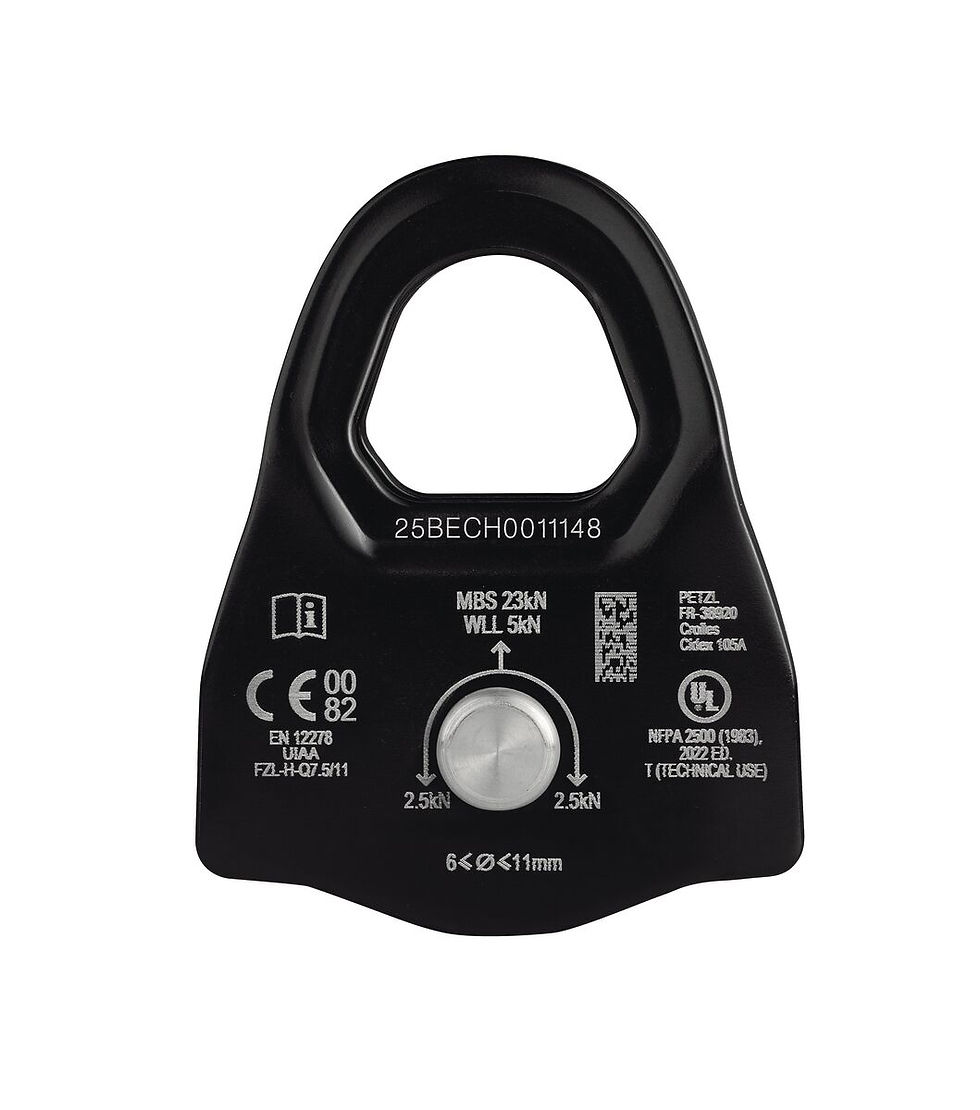 Miniatura: MINDER S1 Carrucola Prusik leggera ad alto rendimento - PETZL