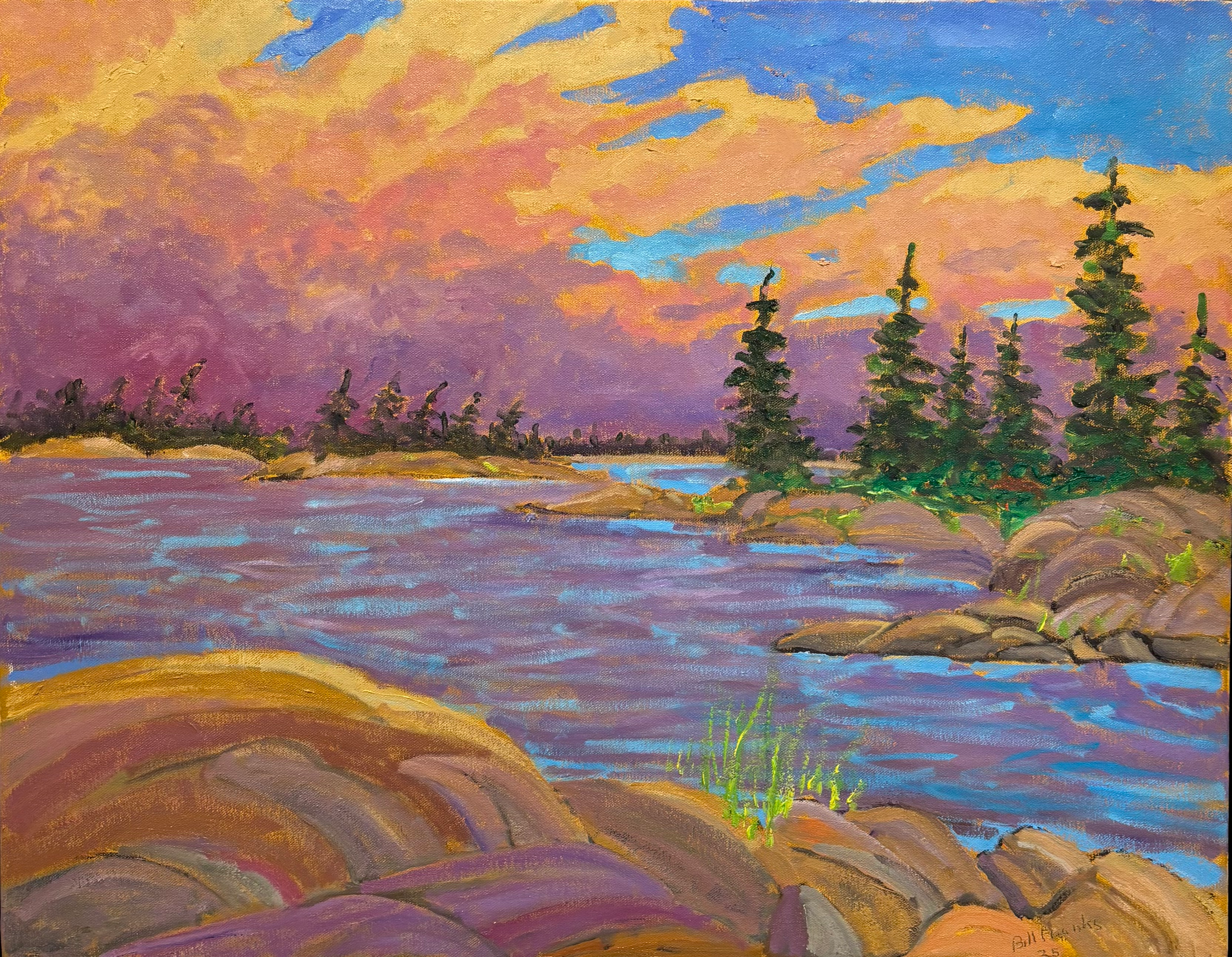 Morning Light Burritts Bay