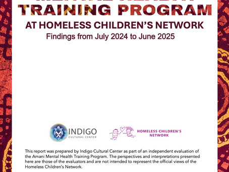 Amani Mental Health Training Program at Homeless Children's Network: Findings from July 2024 to June 2025