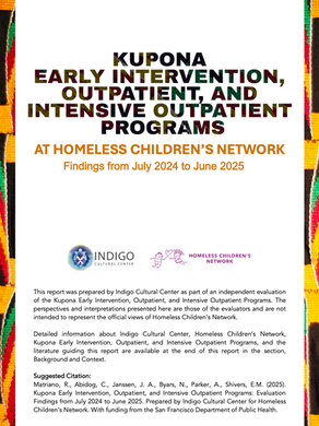 Kupona Early Intervention, Outpatient, and Intensive Outpatient Programs at Homeless Children's Network: Findings from July 2024 to June 2025