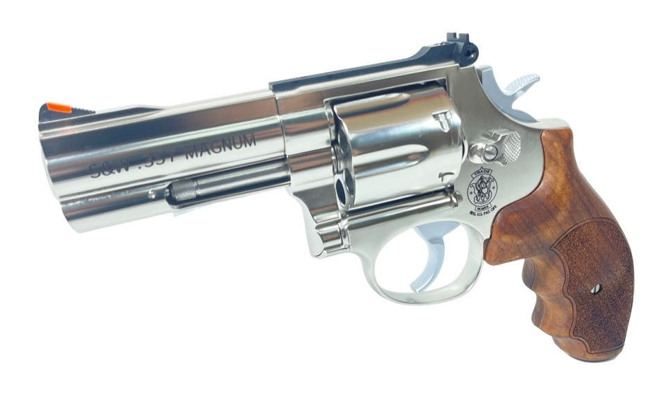 Thumbnail: ARES S&W 686 3.5” CO2 Gas Revolver with Wood Grip (Current Stock)