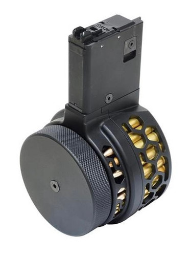 Daytac x GHK M4 GBB 100rds Gas Drum Magazine