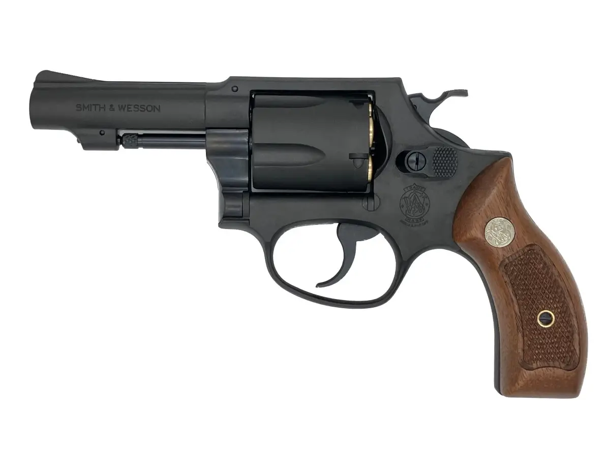 Marushin S&W M36 Chief Special X Cartridge 3 inch Wood grip