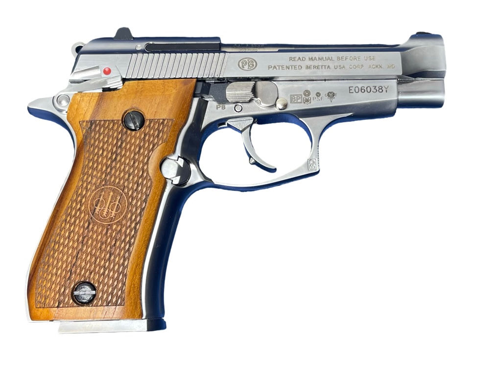 Thumbnail: Kimpoi M84 Hand Carved Real Wood Grip Type A For WE M84 GBBP
