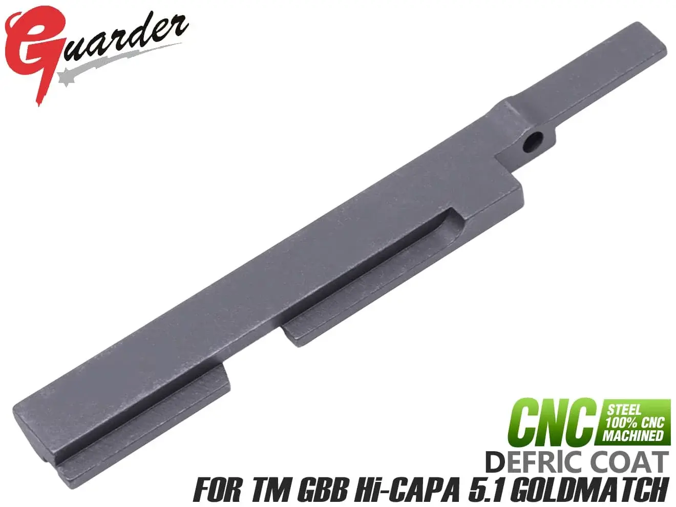 Guarder Steel CNC Reinforced Slide Rail For Gold Match Hi-Capa (CAPA-45)