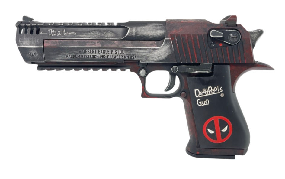 FCW x Cybergun Desert Eagle .50 AE Dead Pool Style Custom