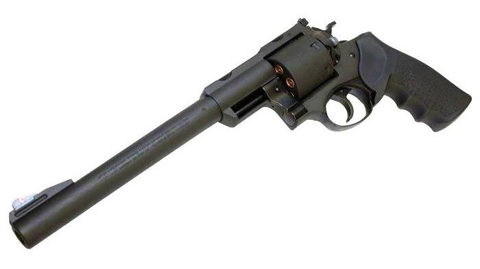 Marushin Super Redhawk Alaskan .454 9.5 Inch Windy Black Gas Revolver