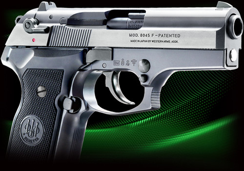 トイガン Beretta M8045 cougar F inox western arms Western Arms Beretta M8045 Cougar F Heavy Weight | Octagon