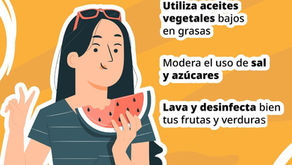  "Recomendaciones para preparar alimentos"