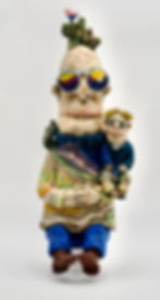 Desert Sunset 19x9x9