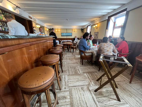 Eating in "Venice is like eating an entire box of chocolate liqeurs in one go"