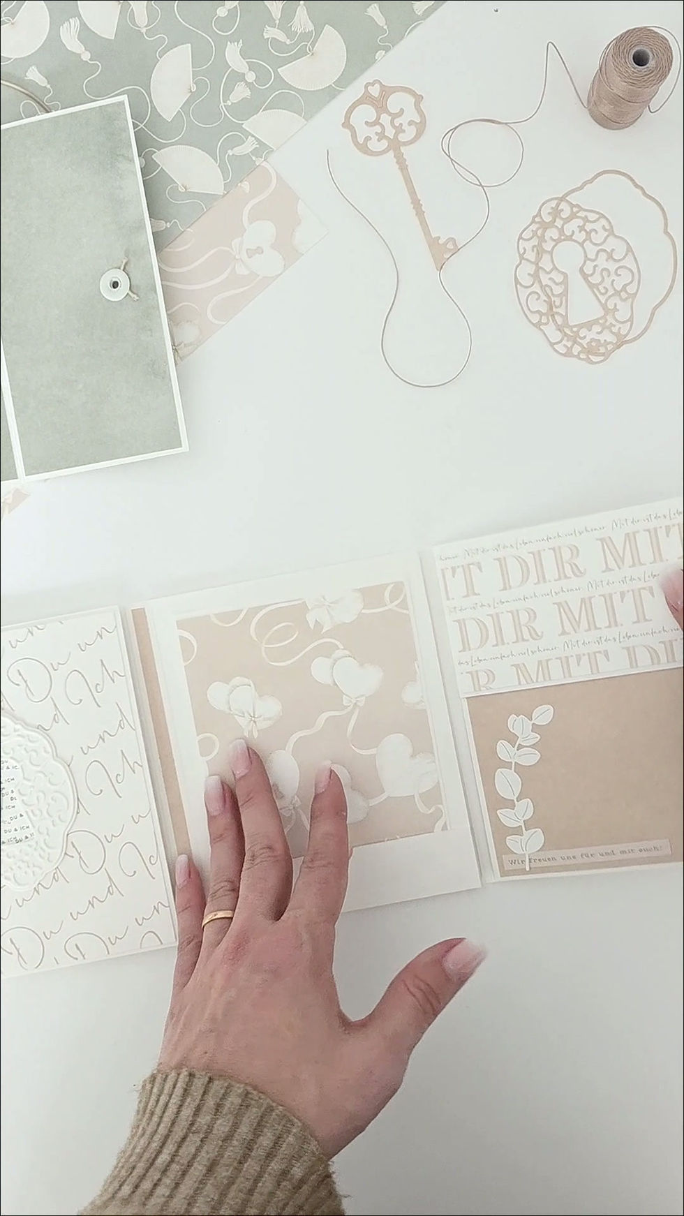 Miniaturbild: Mäppchen Mini Album _ PDF Anleitung