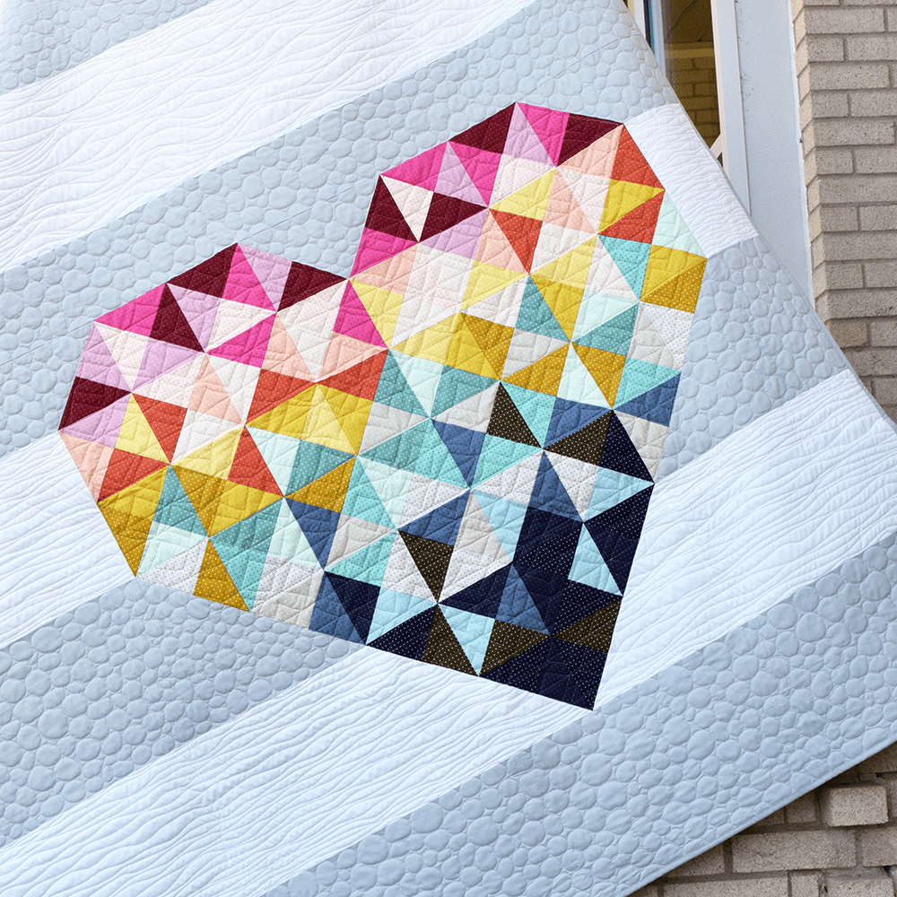 Piece & Love Quilt Pattern