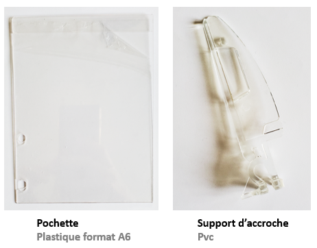 Miniature : Kit promo : pochettes et attaches - lot de 20