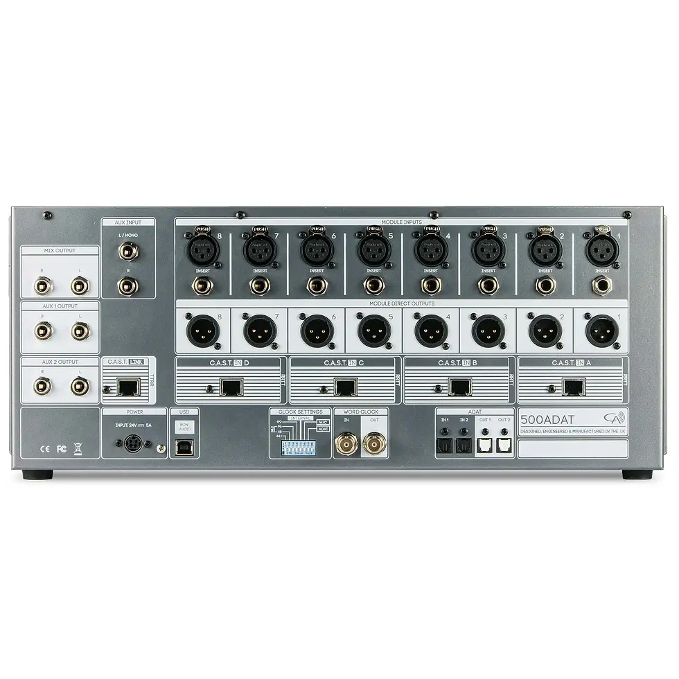Miniature : Cranborne Audio 500ADAT – 8-Slot 500 Series Rack & ADAT Expander