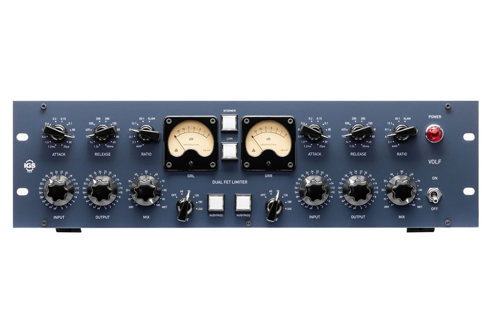 Miniature : IGS Audio VOLF - Compresseur de mixage stéréo FET / UREI 1176