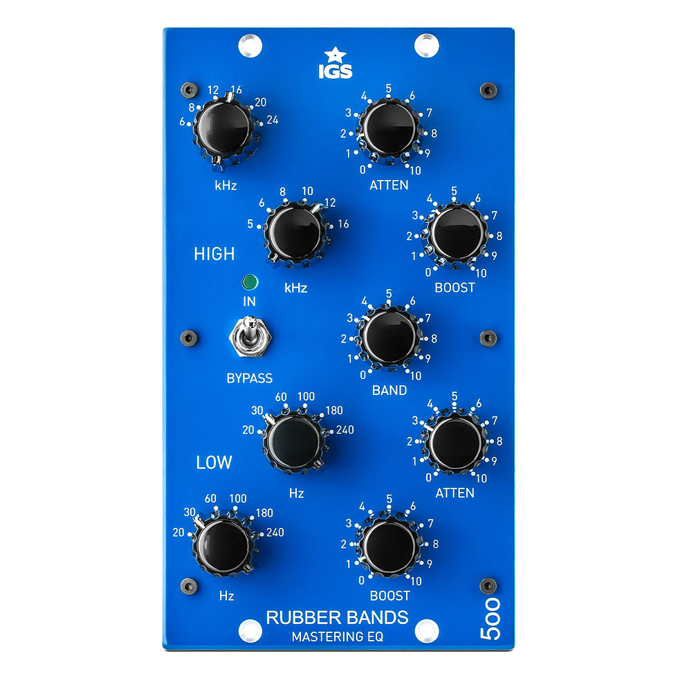 Miniaturebillede: IGS Audio RB 500 ME - Stereo 'Pultec-style' EQ
