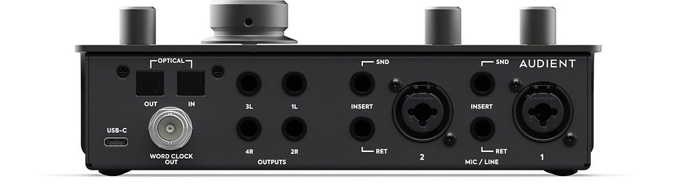 Miniature : Audient iD 24 - USB-C Desktop Audio Interface with 2 mic preamps